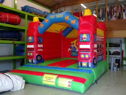 Springkussen Brandweerauto